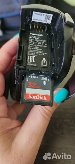 Видеокамера panasonic