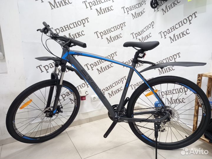 Велосипед stels Navigator 750 MD 27.5 на кассете