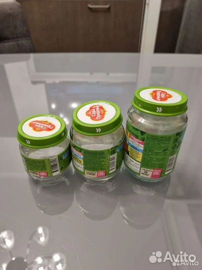 Баночки из под детского питания