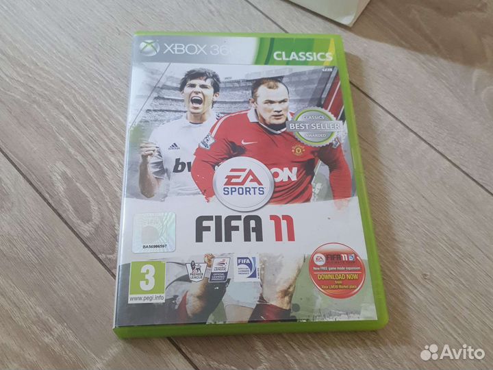 Диск Fifa 11 на xbox 360