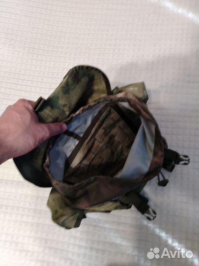 Тактическая сухарная сумка мох (molle)