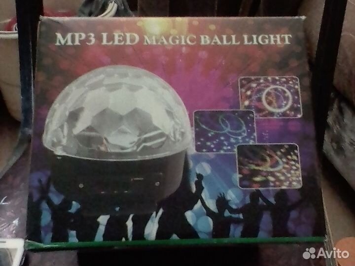 Шар,светомузыка