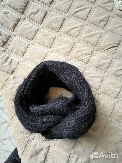 Шапка из пуха норки теплая