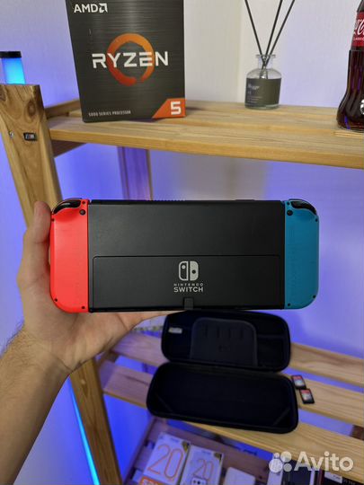 Nintendo Switch oled с играми