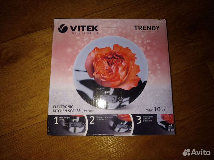 Весы кухонные новые vitek VT-8037