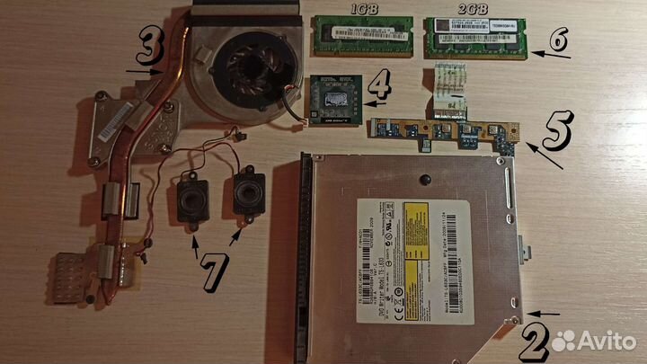 Ноутбук Acer aspire 5541g (по запчастям, отправка)