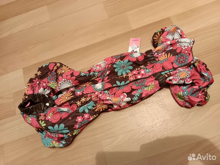 Дождевик комбинезон на таксу среднюю собаку