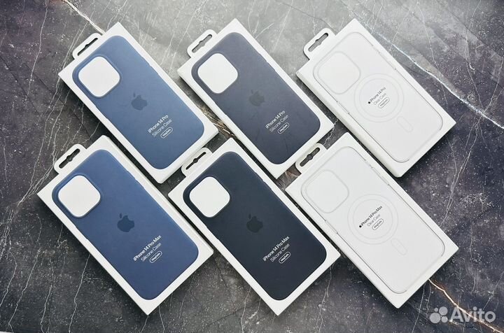 Оригинальные чехлы MagSafe для iPhone 14 Pro/Max