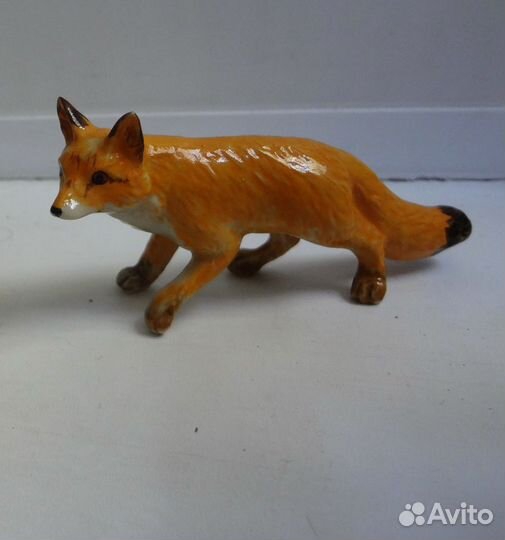 Миниатюрная фарфоровая фигурка лисы франция