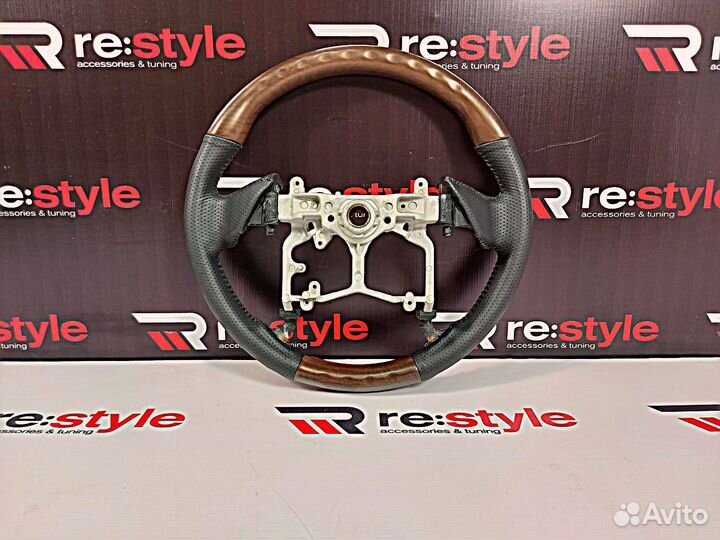 Руль Prado 150 09-17г Темное дерево