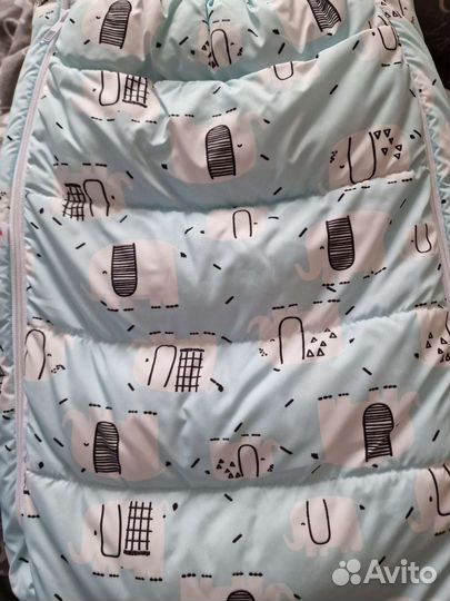 Конверт на выписку зимний