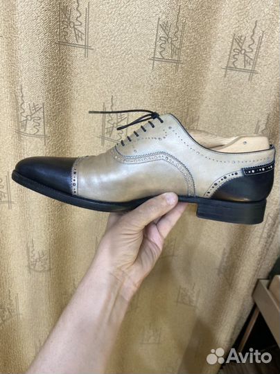 Туфли, оригинал от Santoni 43,5, размер 9 1/2