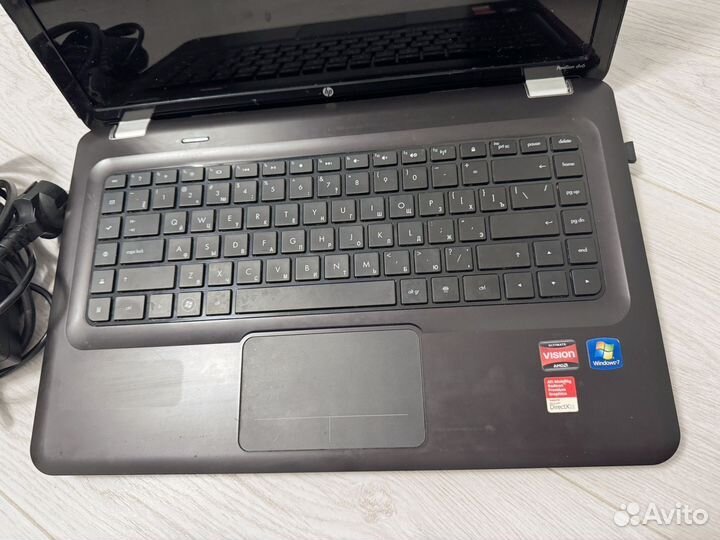 Ноутюук на запчасти hp pavilion v6