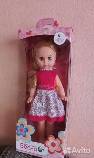 Продам куклу нов. 39 см с одеждой, сшитой для неё