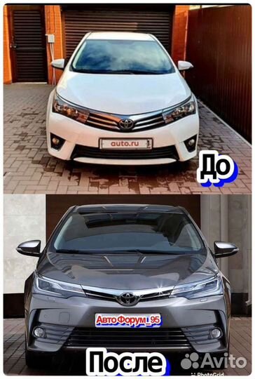 Рестайлинг Тойота Королла 180