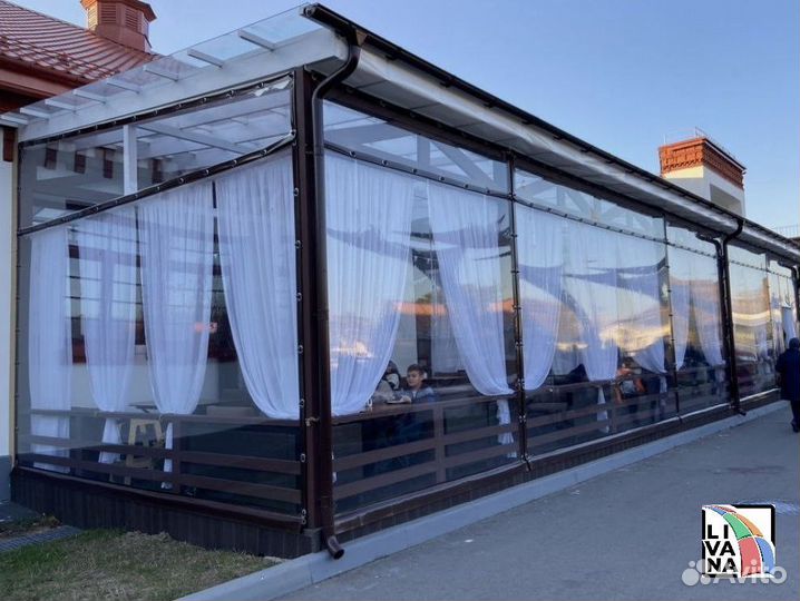 Мягкие (гибкие) окна, прозрачные/тонированные