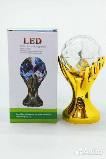 Диско шар вращающийся 