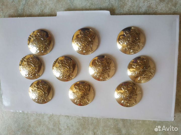 Пуговицы с гербом