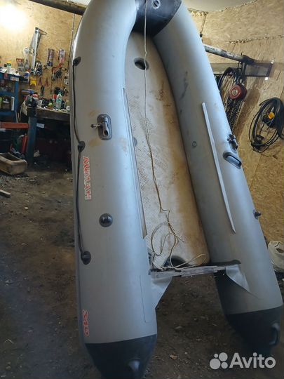 Лодка Лиман 340 с надувным полом