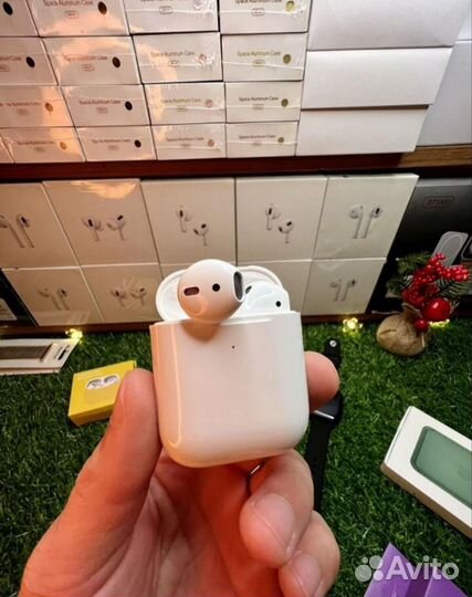 Беспроводные наушники apple airpods 2