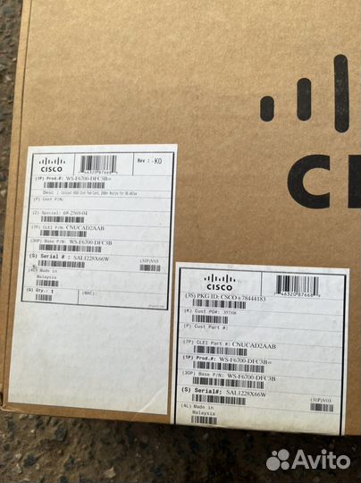 Модуль Cisco WS-F6700-dfc3b