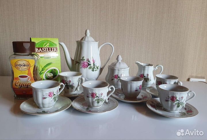Сервиз чайный/кофейный новый