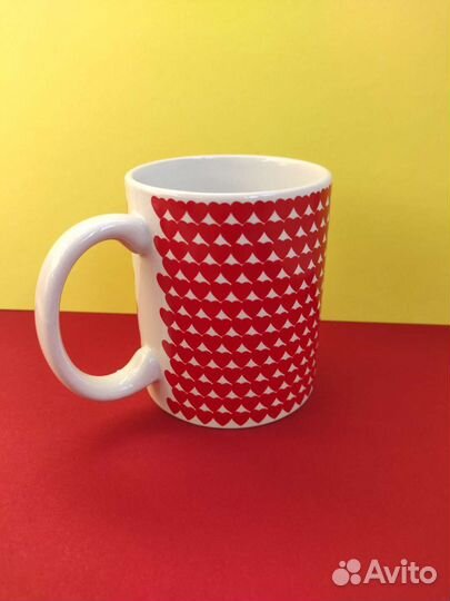 Кружка-хамелеон керамическая 350 мл