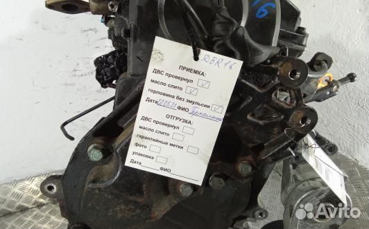 Двигатель дизельный volkswagen sharan 2 (DBR16AB01