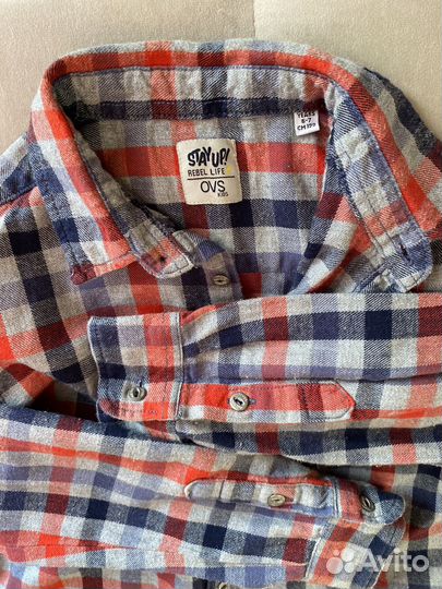 Рубашка для мальчика 122