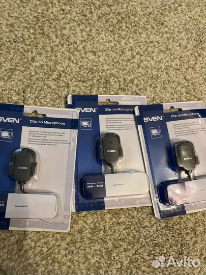 Микрофон на клипсе Sven MK 155