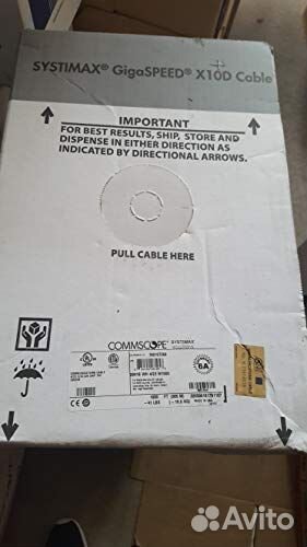 Кабель UTP CommScope Systimax кат. 6А