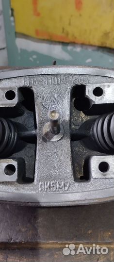 Левая головка цилиндра мотоцикла Урал