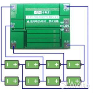 Контроллер заряда/разряда Li-Ion, 4 ячейки, 52953