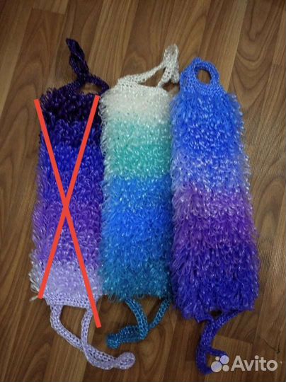 Мочалка ручной работы