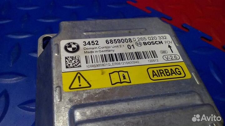 Блок управления airbag BMW X3 F25