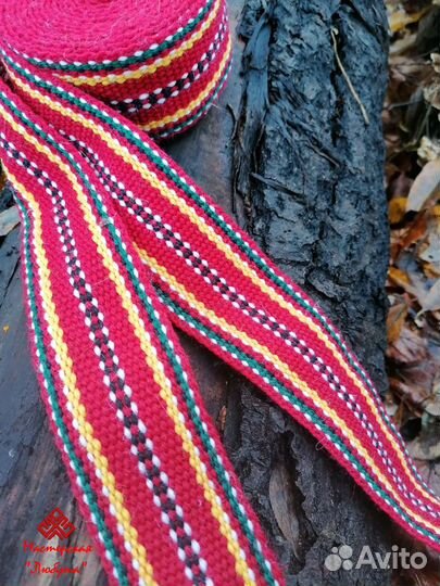 Пояс ручное ткачество