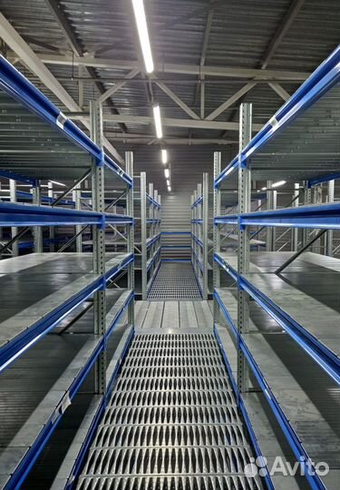 Монтаж стеллажного оборудования