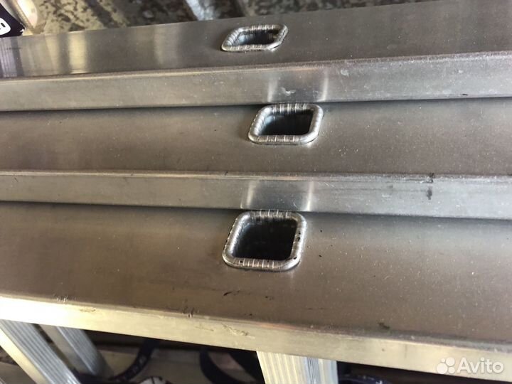 Лестница раздвижная алюминиевая