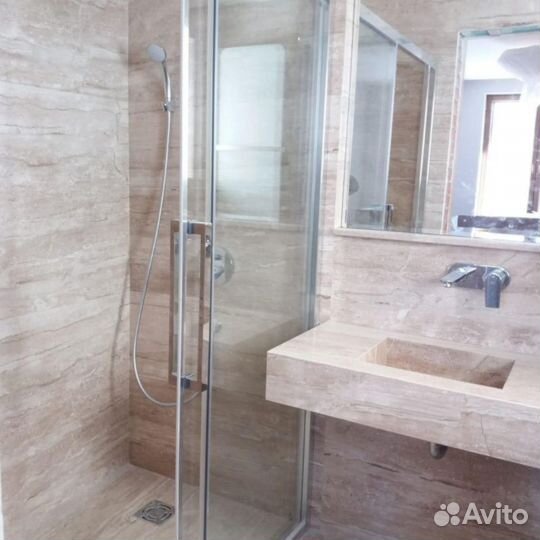 Столешница для ванной из мрамора