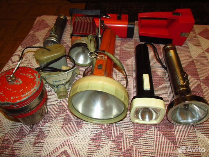 Фонарики СССР 6 шт