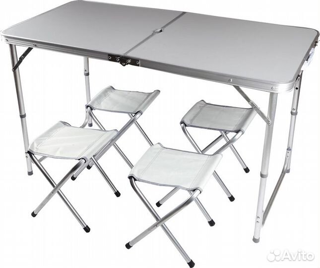 Стол раскладной туристический 4 стула