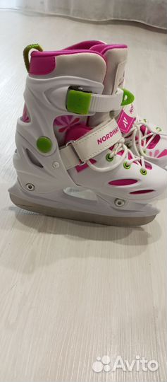 Коньки детские раздвижные 27 размер