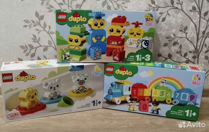 Новые наборы конструктора Lego Duplo
