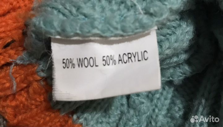 Шапка женская/детская вязанная из Франции