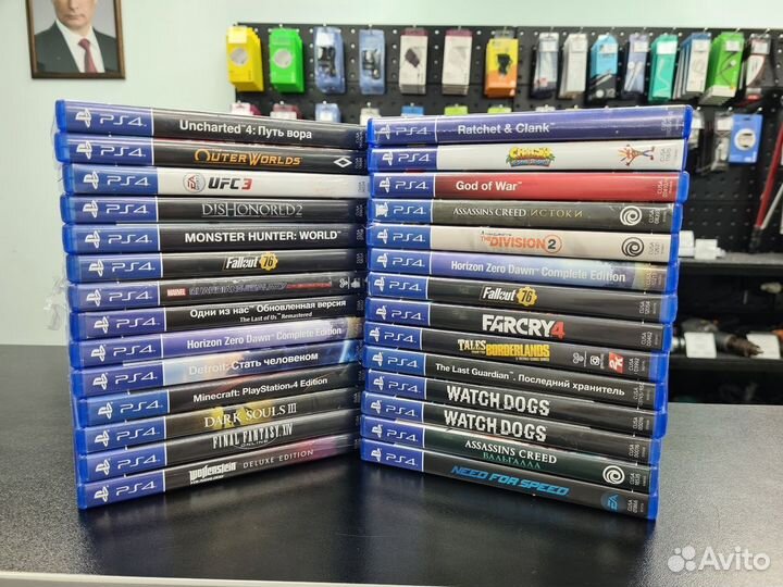 Диски игры для PS4 по наличию пишите