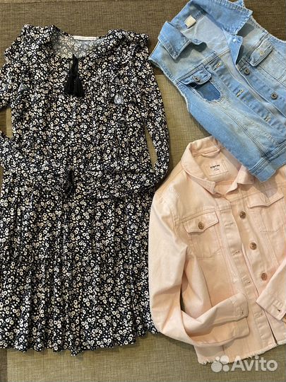 Летние вещи zara, gulliver 146-152