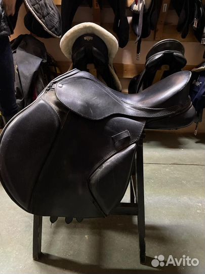 Седло конкурное Белая грива