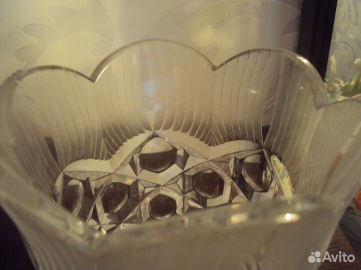 Ваза хрустальная СССР