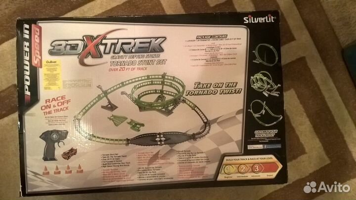 3D x-trek с радио управляемой машинкой