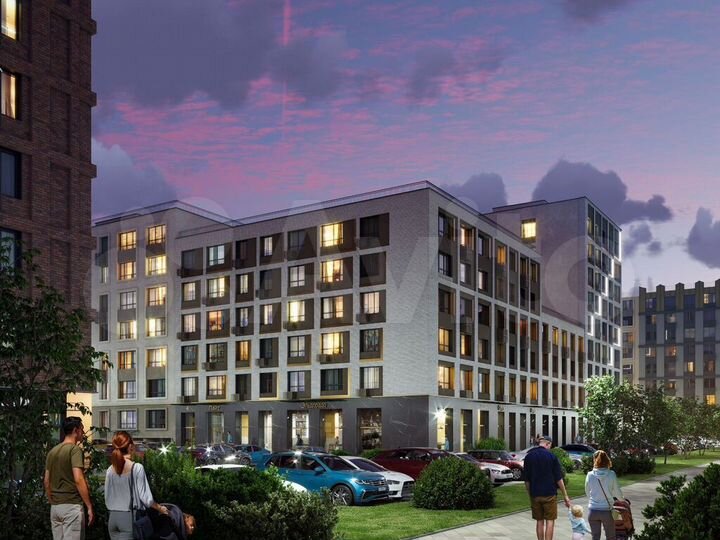 1-к. квартира, 33 м², 6/9 эт.